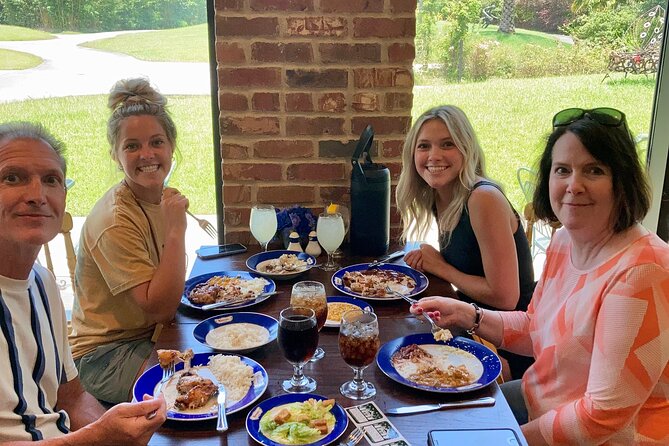 Airboat and Plantations Tour with Gourmet Lunch from New Orleans - Lunch and the grand rooms of Houmas House