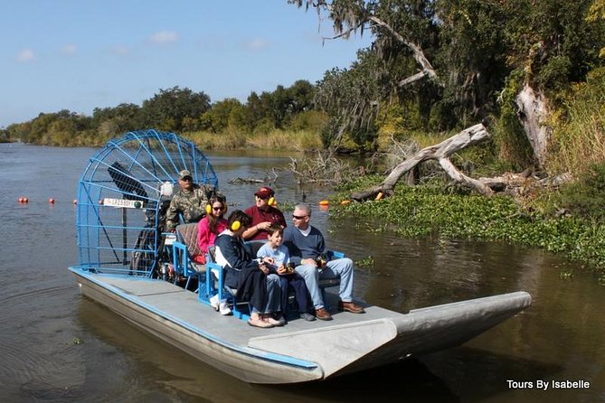 Airboat and Plantations Tour with Gourmet Lunch from New Orleans - The airboat ride through remote bayous