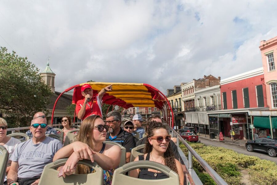 City Sightseeing New Orleans HOHO Bus Tour & Bookable Extras - Key points to know before you board