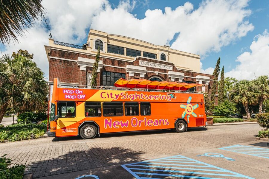 City Sightseeing New Orleans HOHO Bus Tour & Bookable Extras - Mardi Gras World completes the wider city picture