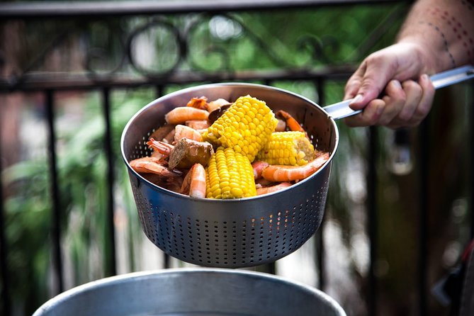 French Quarter Shrimp Boil & Live Music - Louis Armstrong Park and Congo Square in the evening