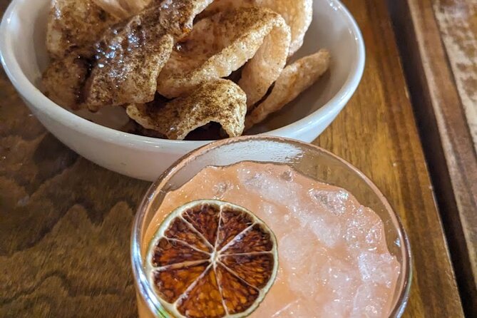 French Quarter Small-Group Cocktail and Foodie Crawl - What the food tastings may look like
