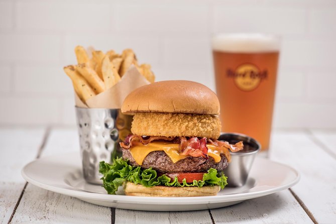 Hard Rock Cafe New Orleans - Choosing between the Acoustic and Electric Menus