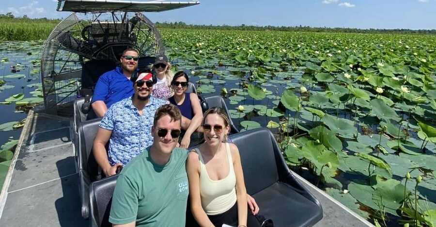 New Orleans: 10 Passenger Airboat Swamp Tour - Leaving New Orleans for Private Bayou Country