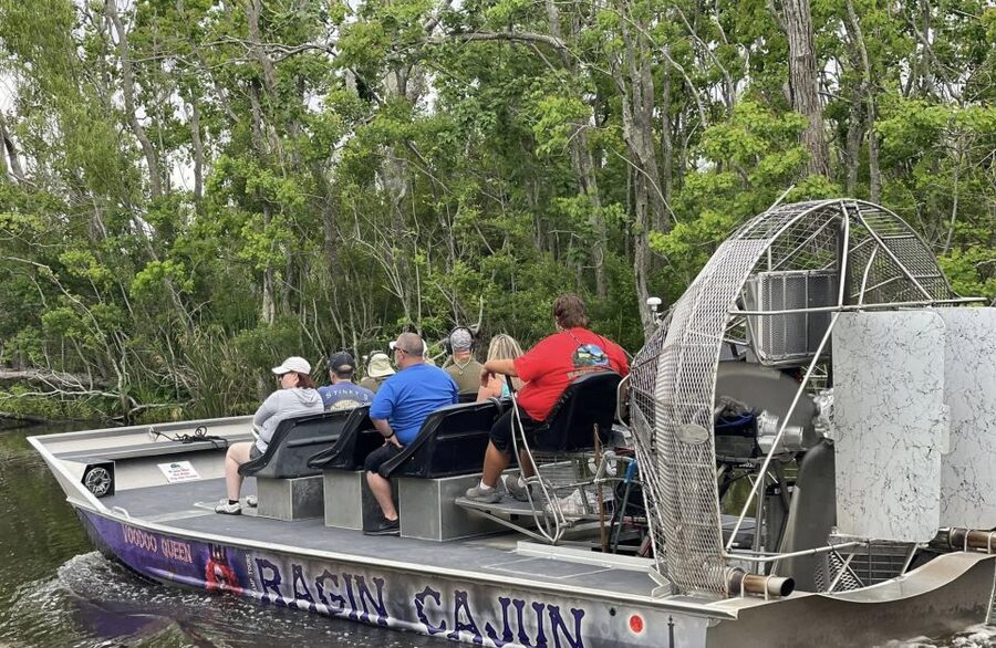 New Orleans: 10 Passenger Airboat Swamp Tour - A Typical 90 to 150 Minute Route
