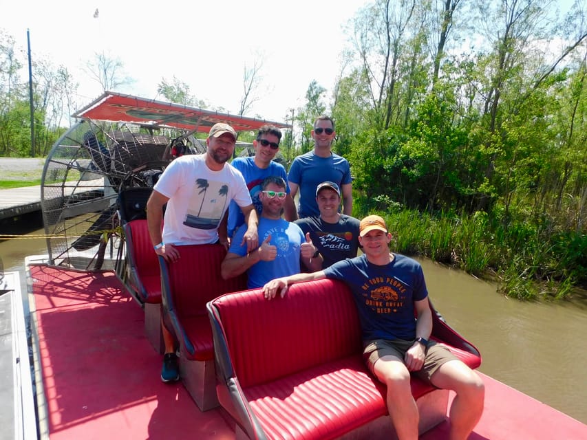 New Orleans: 6 Passenger Premium Airboat Swamp Tour - Alligator stops and wildlife watching