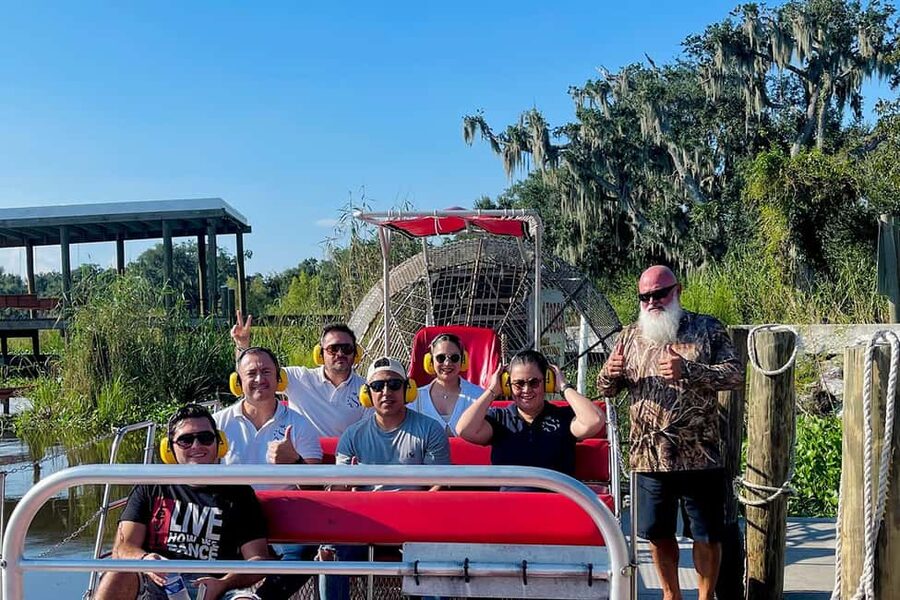 New Orleans: Airboat Swamp Adventure with Transportation - From New Orleans to the Barataria Basin