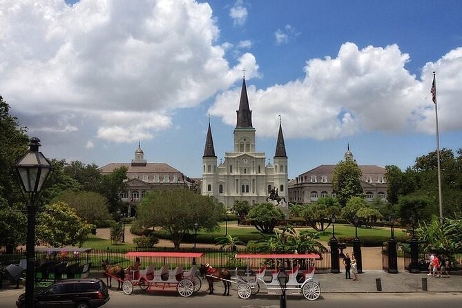 New Orleans City and Cemetery Tour with Garden District Stroll - French Quarter beginnings and Jackson Square