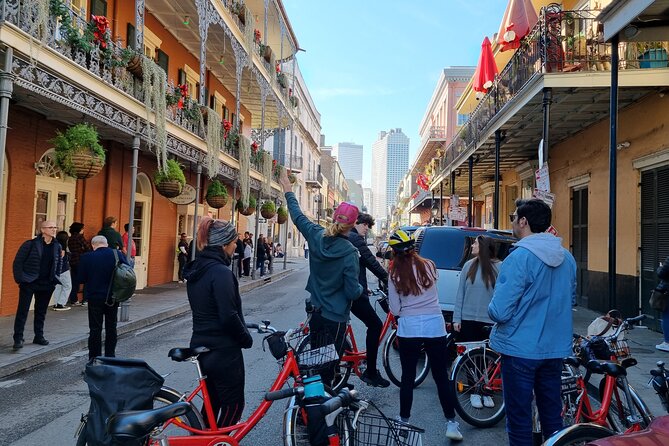 New Orleans City Bike Tour - Balconies, galleries, and Lafitte’s Blacksmith Shop