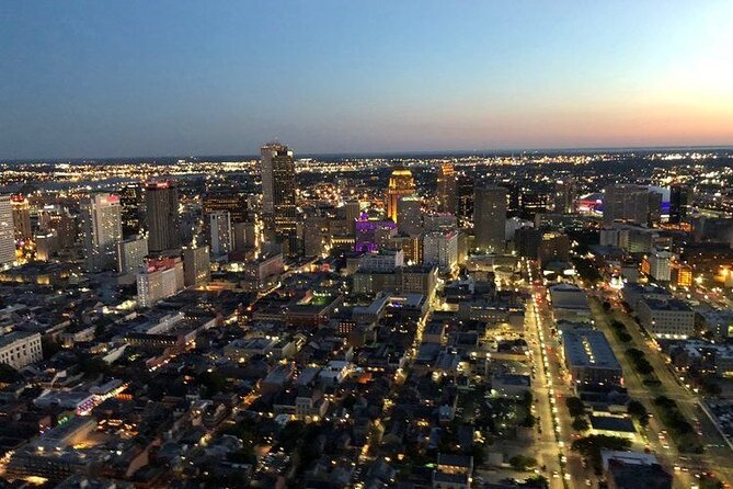 New Orleans City Lights Night Helicopter Tour - The Value of $213.84 Per Person