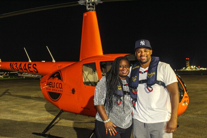 New Orleans City Lights Night Helicopter Tour - From Lakefront Airport to the City Lights