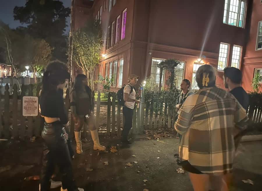 New Orleans Cocktails, History, Voodoo & Paranormal Tour - Bourbon Street sets the tone