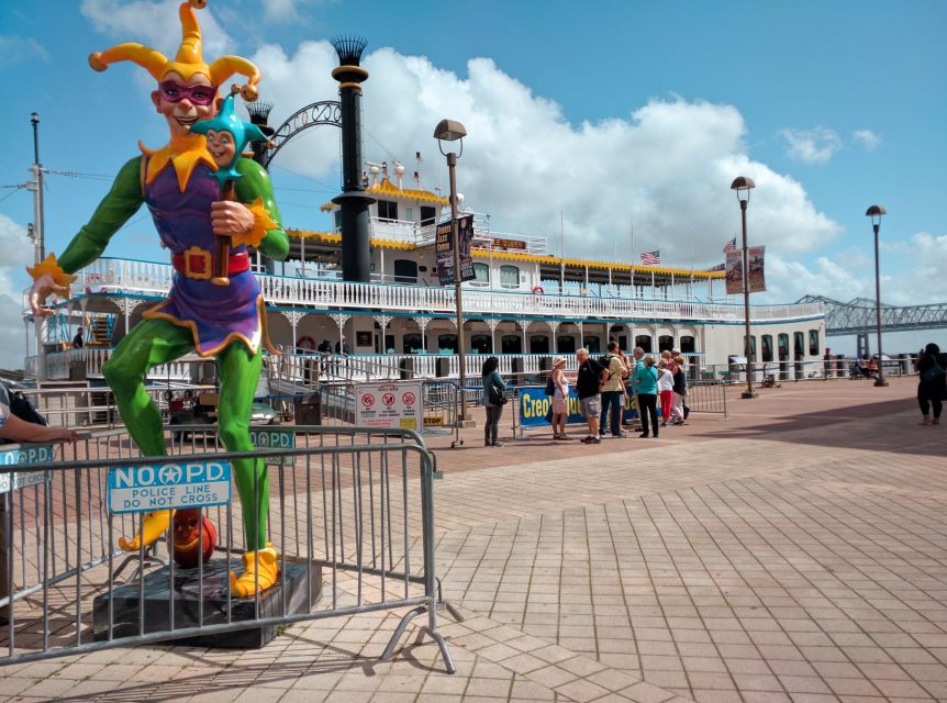 New Orleans: Creole Queen History Cruise with Optional Lunch - The return ride and the Katrina connection