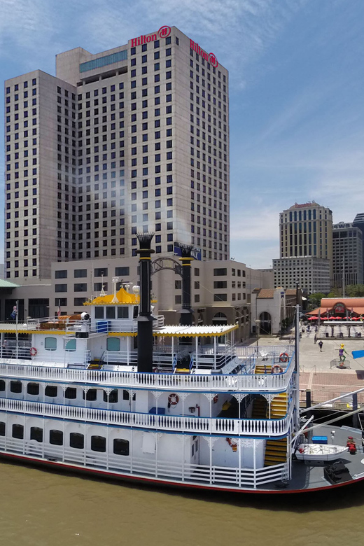 New Orleans: Creole Queen Weekend Morning Jazz Cruise - A paddlewheel morning on the Mississippi