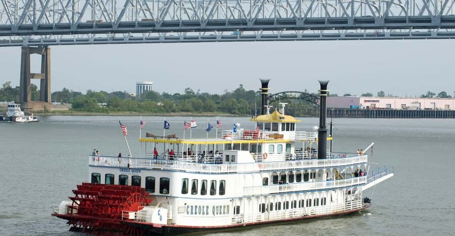 New Orleans: Creole Queen Weekend Morning Jazz Cruise - The Creole brunch is the main value choice