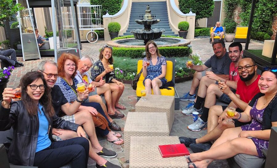 New Orleans: Early Evening Cocktail History Tour - Stop one: rum punch in a tropical courtyard