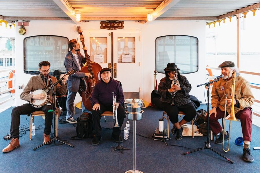 New Orleans: Evening Jazz Boat Cruise with Optional Dinner - Arriving at the Poydras Street Dock
