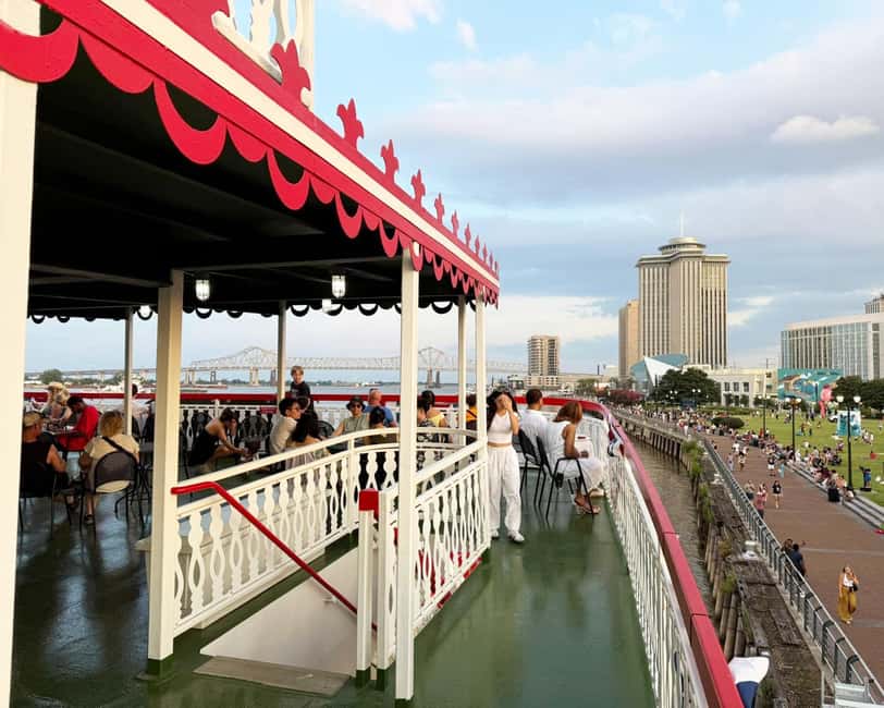 New Orleans: Evening Steamboat Jazz Cruise + Optional Dinner - What the River Views Are Really Like