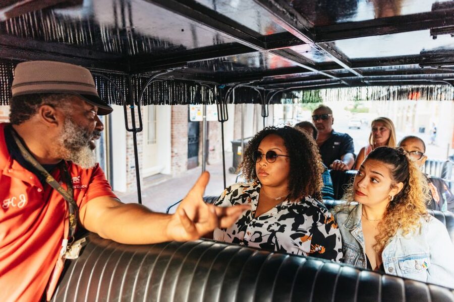New Orleans: French Quarter Sightseeing Carriage Ride - Napoleon House and the French Market