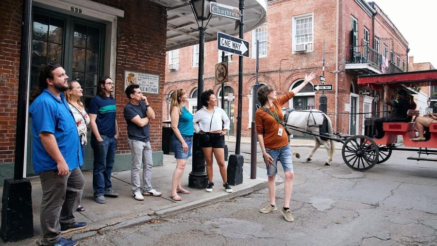 New Orleans: French Quarter Walking Tour - Presbytère Museum, Mardi Gras, and Hurricane Katrina