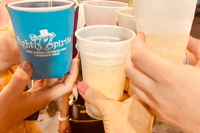 New Orleans Happy Hour Ghost Walking Tour Pub Crawl - A haunted hotel and the resting place of the Convent Girls