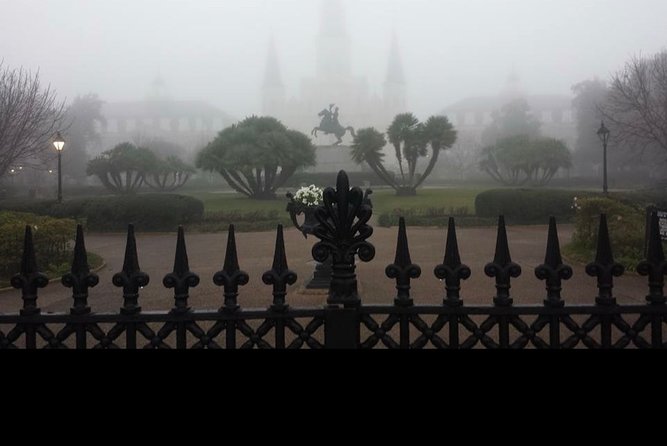 New Orleans Haunted & History Tour - Jackson Square and the end of the walk