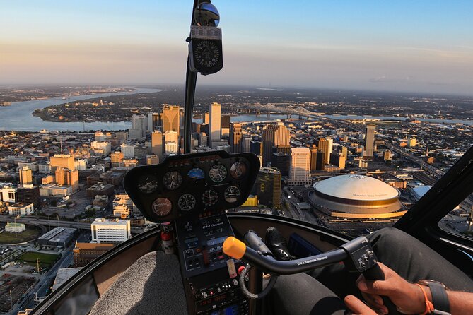 New Orleans Helicopter City Tour - Why the short flight still gives you a lot