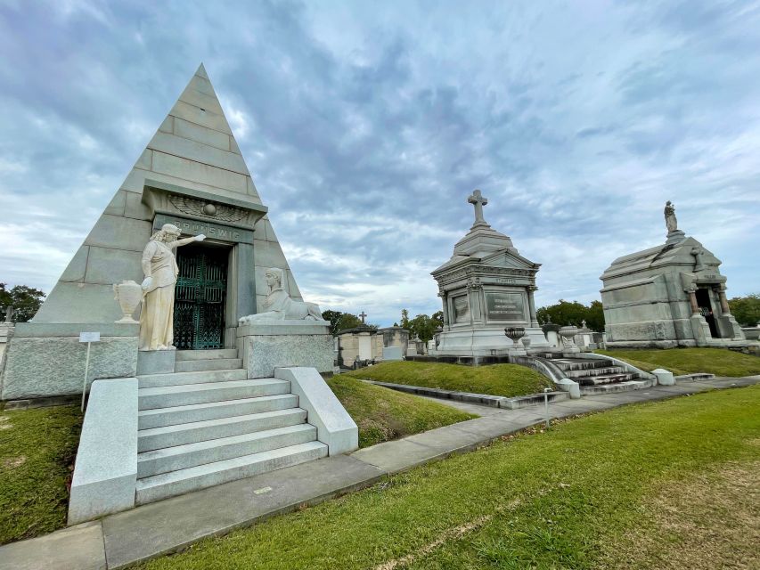 New Orleans: Millionaire’s Tombs of Metairie Cemetery Tour - Millionaire’s Row and the price of stone