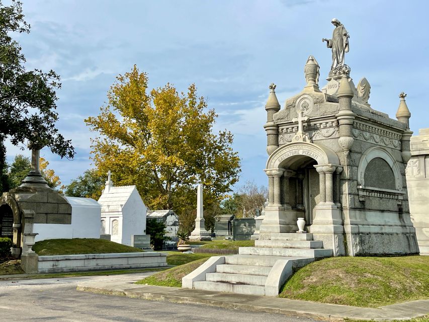 New Orleans: Millionaire’s Tombs of Metairie Cemetery Tour - The sphinx-guarded pyramid