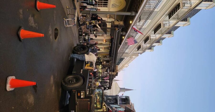 New Orleans: Movie and TV Show Tour - Chartres Street and the first rush of film locations