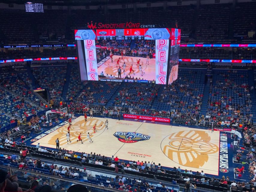 New Orleans: New Orleans Pelicans Basketball Game Ticket - Key points to know before you book