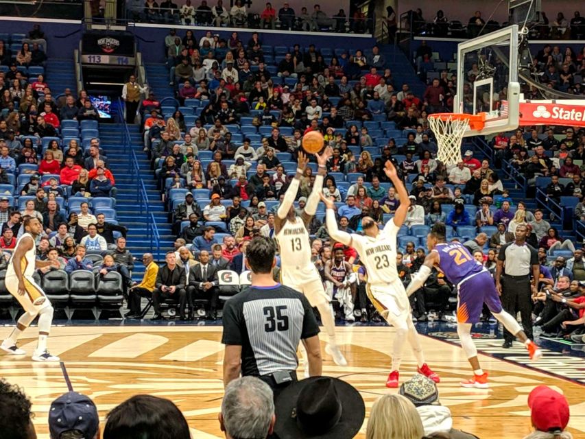 New Orleans: New Orleans Pelicans Basketball Game Ticket - What the three seating categories really mean