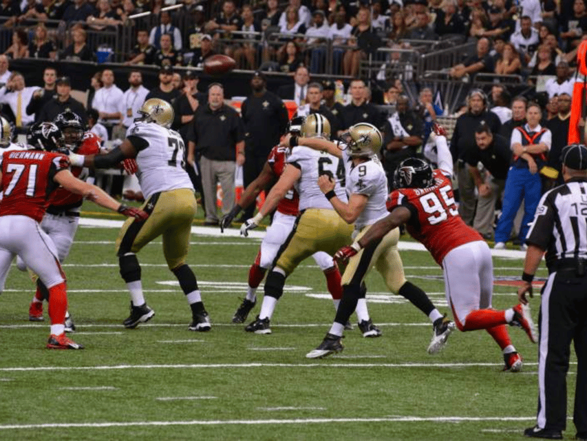 New Orleans: New Orleans Saints Football Game Ticket - The crowd, noise, and comfort question