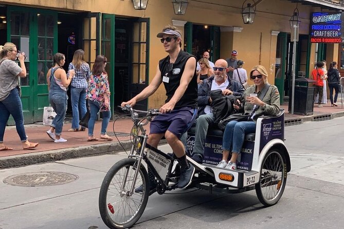 New Orleans Pedicab French Quarter Tour - Seeing the French Quarter without a map in your hand
