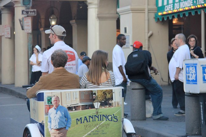 New Orleans Pedicab French Quarter Tour - The one-hour French Quarter route