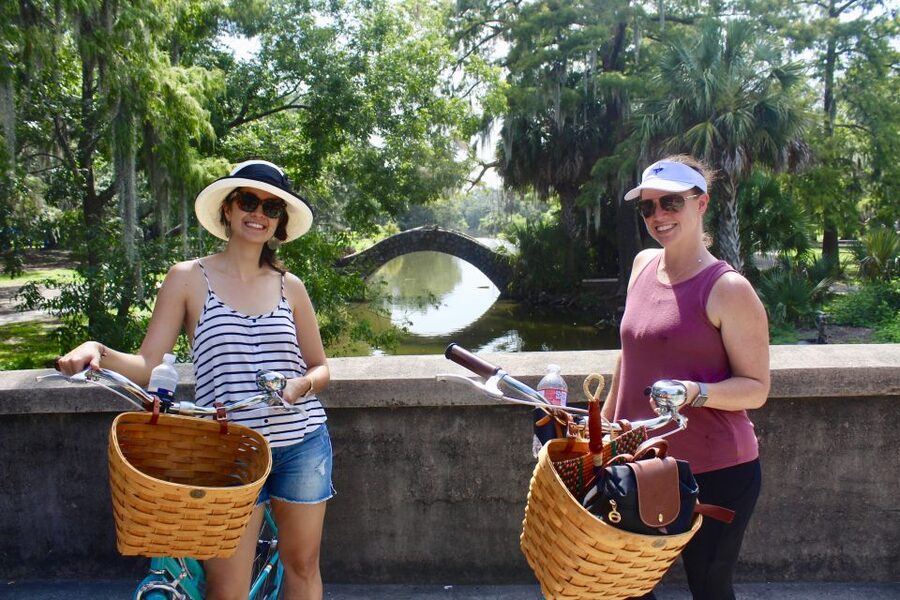 New Orleans: Scenic City Bike Tour - Esplanade Avenue and its live oak canopy