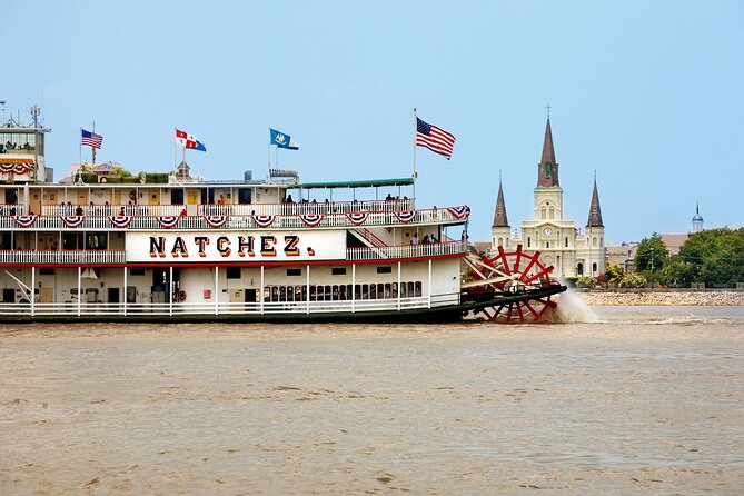 New Orleans Steamboat Natchez Jazz Cruise - Commentary, history, and the captain’s view