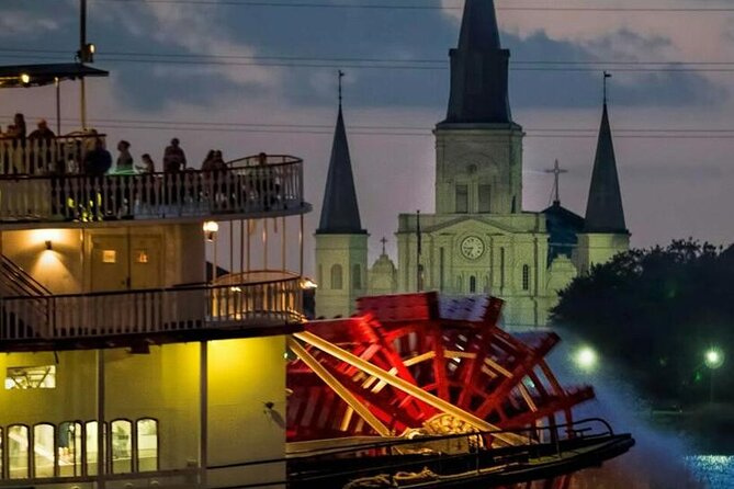 New Orleans Steamboat Natchez Jazz Cruise with Dinner Option - Boarding Steamboat Natchez at Toulouse Street Wharf
