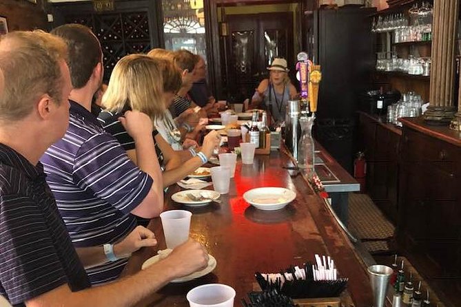 New Orleans Sunset Food Tour Experience - An air-conditioned food stop with a private dining area