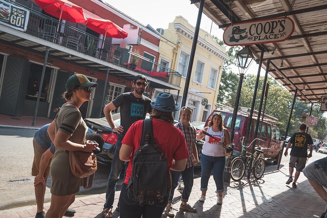 New Orleans Taste of Gumbo Food Walking Tour - Wrought iron balconies and French Quarter streets