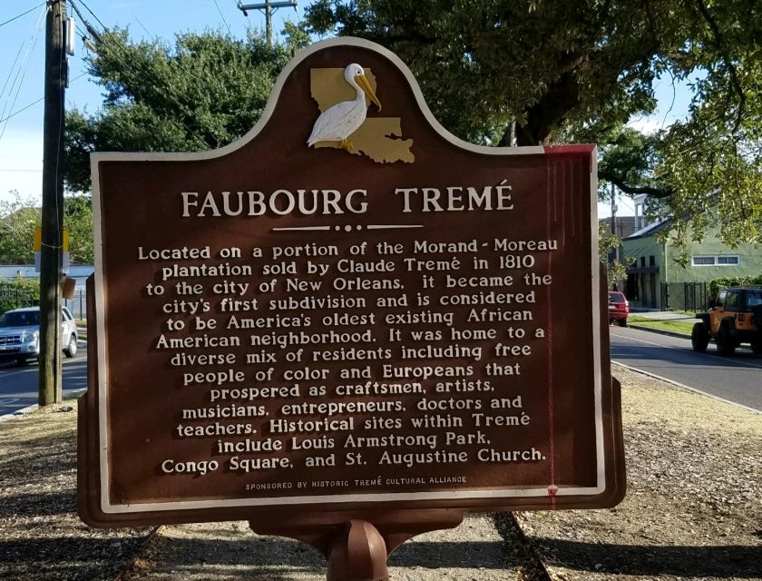 New Orleans: Tremé African American & Creole History Tour - From Jelly Roll Morton to Trombone Shorty