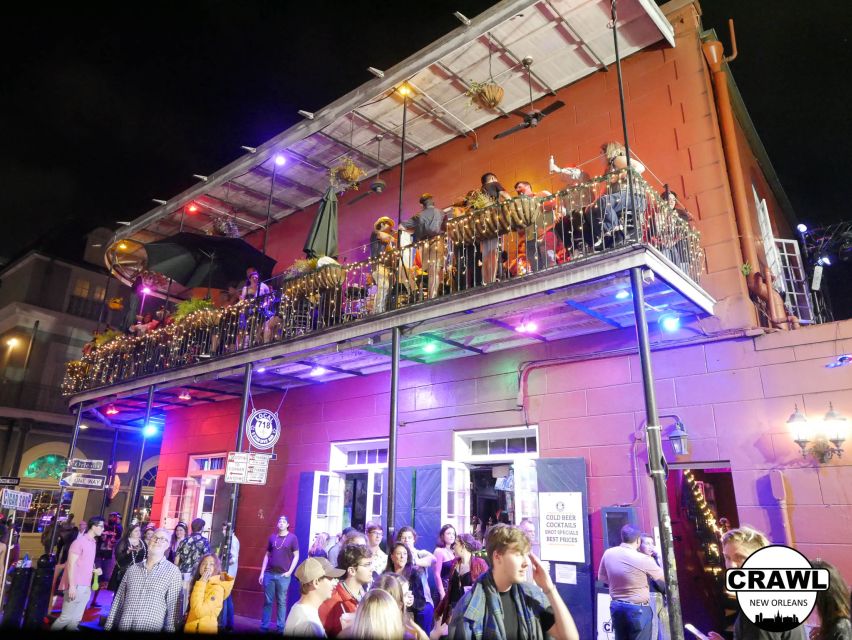 New Orleans: VIP Bar and Club Crawl Tour with Free Shots - What VIP entry is worth at $59