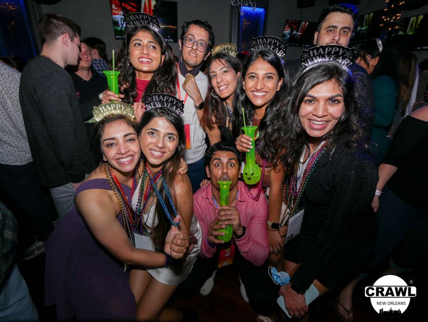 New Orleans: VIP Bar and Club Crawl Tour with Free Shots - Booking flexibility and practical details