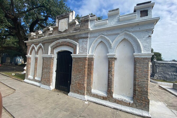 Night Cemetery Insiders Bus Tour in New Orleans - The Second Cemetery Stop and the Katrina Memorial
