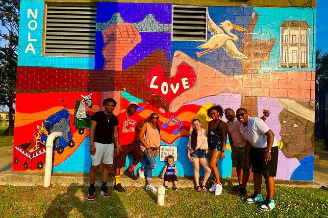 Nola Culture Street Art & Mural Walk Tour - St. Augustine Church and Tremé faith
