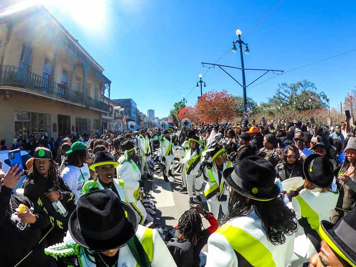 Second Line Tour & Music Experience - Walking beside the brass band
