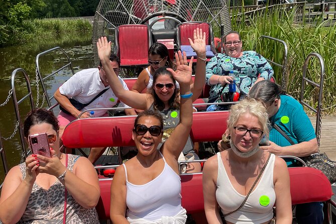 Small-Group Bayou Airboat Ride with Transport from New Orleans - What the $130 price really covers