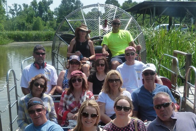 Small-Group Bayou Airboat Ride with Transport from New Orleans - Bayou Segnette State Park and the first look at the marsh