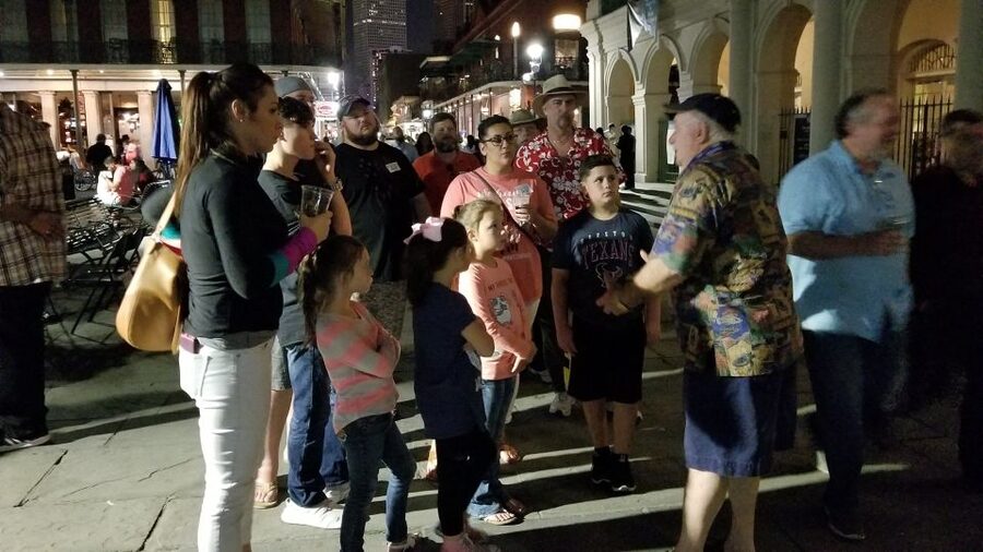 Spooky Family Ghost Tour - What the first part of the walk feels like