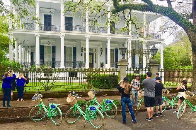 Tale of Two Cities: Uptown Bike Tour in New Orleans - From 626 North Rampart Street into old Lafayette